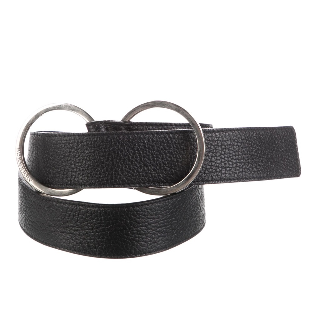 Burberry Leather Belt, Size M - Picture 2 of 9